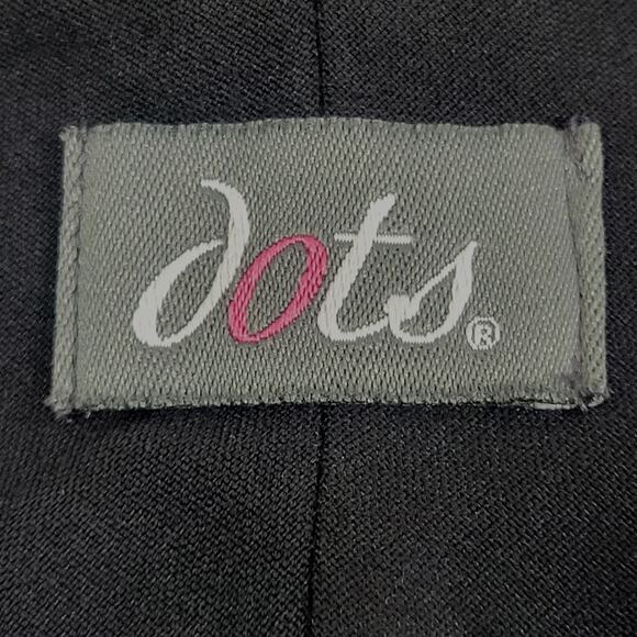 DOTS Black Wide Leg Dress Pants Size 16 - Picture 3 of 6